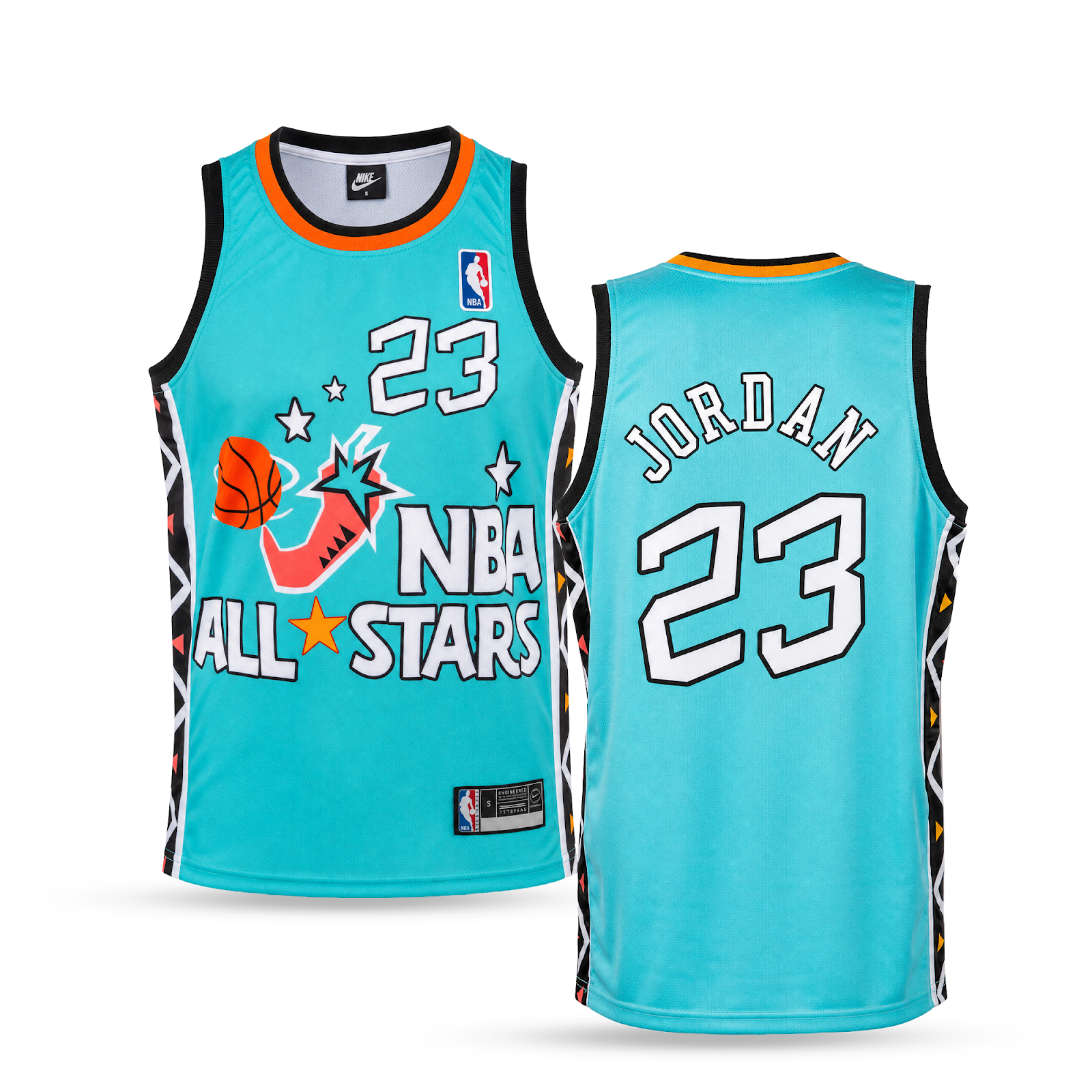 Αντρική φανέλα μπάσκετ All-star, Τζόρνταν, μέντας