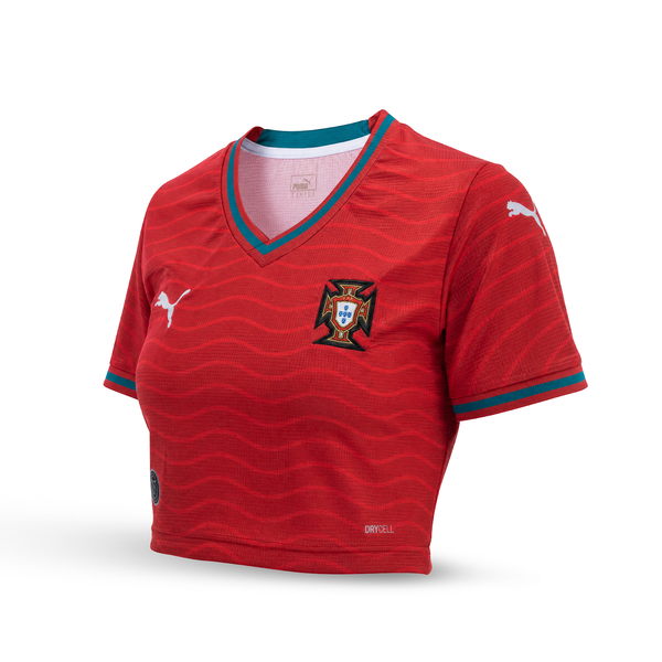Πορτογαλία Γυναικείος Crop Top Ποδοσφαίρου. World Cup 2026