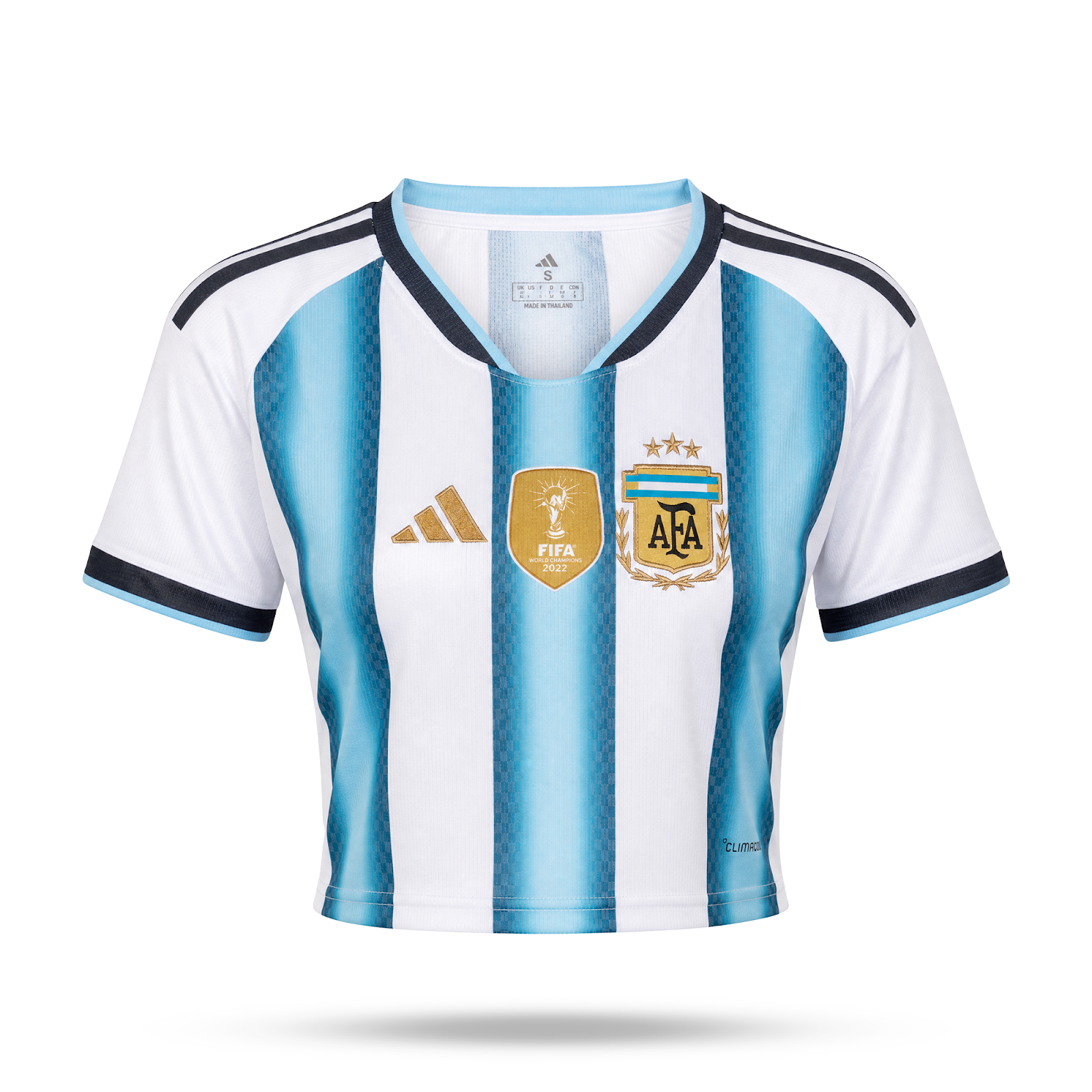 Αργεντινή Γυναικείο Crop Top Ποδοσφαίρου. World Cup 2026