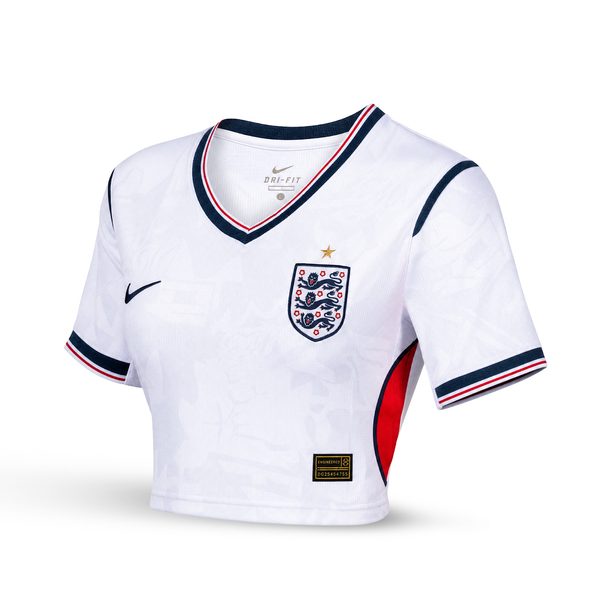 Αγγλία Γυναικείο Crop Top Ποδοσφαίρου. World Cup 2026