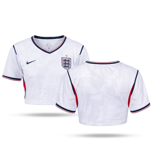 Αγγλία Γυναικείο Crop Top Ποδοσφαίρου. World Cup 2026