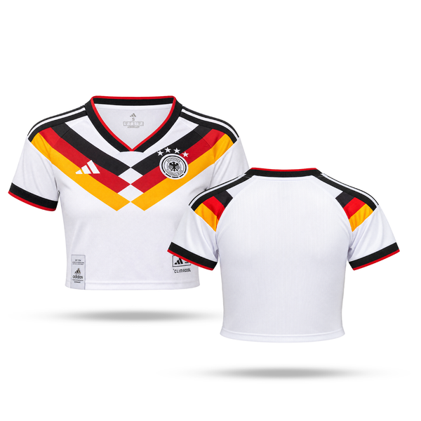Γερμανία Γυναικείο Crop Top Ποδοσφαίρου. World Cup 2026