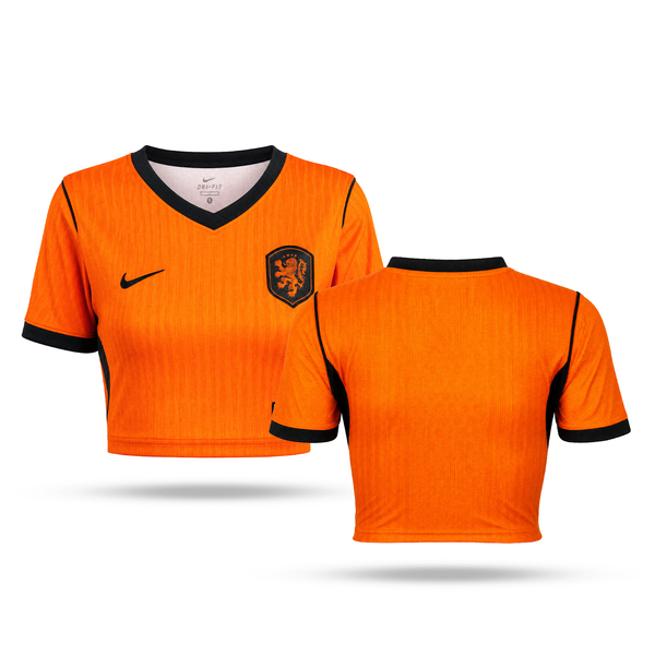 Ολλανδία Γυναικείο Crop Top Ποδοσφαίρου. World Cup 2026