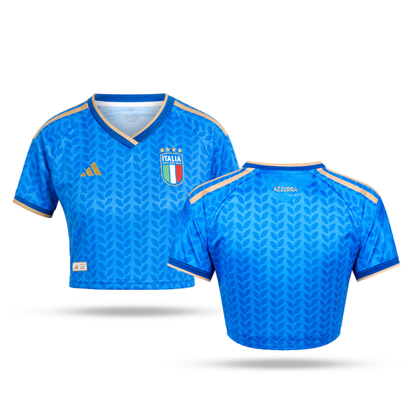 Ιταλία Γυναικείος Crop Top Ποδοσφαίρου. World Cup 2026
